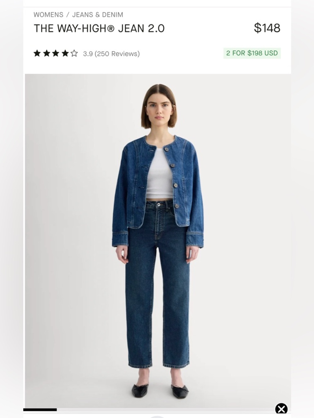 Everlane THE WAY-HIGH® JEAN 2.0